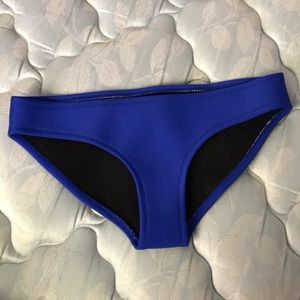 Blue Triangl Bikini Bottom